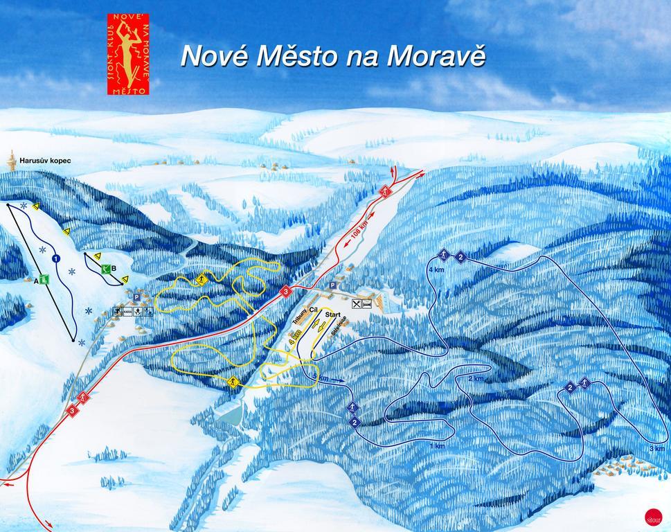 Ubytovani U Kaplicky Нове Место на Мораве Екстериор снимка